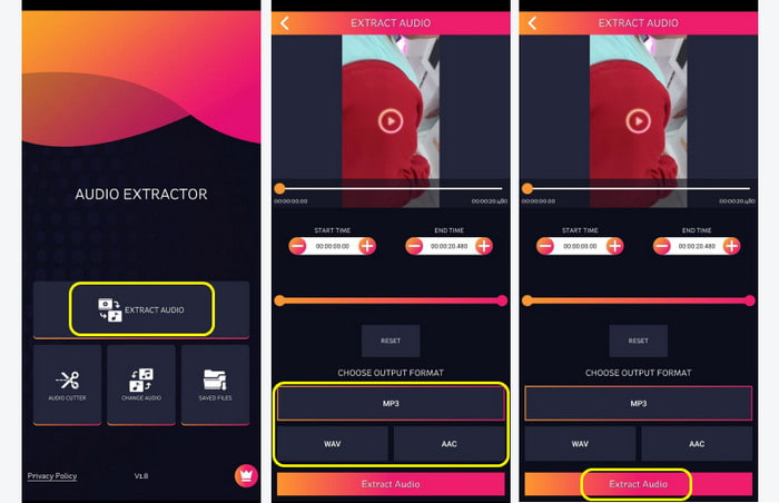 Audio Extractor Video Mp3